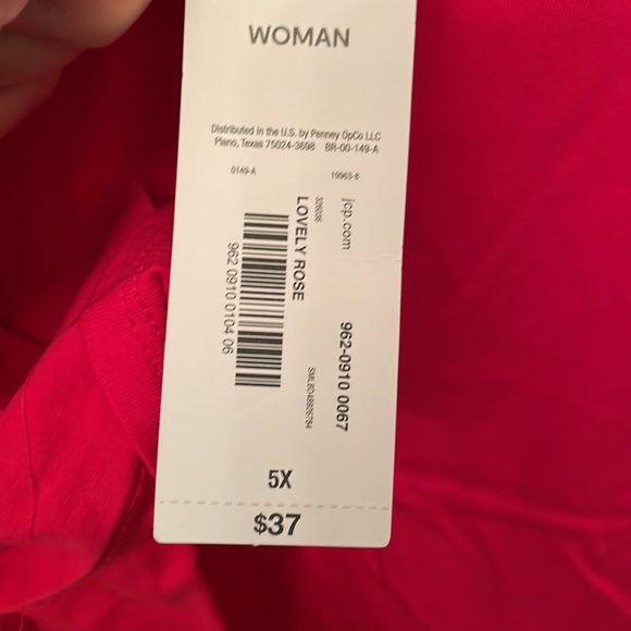 Liz Claiborne lovely rose 5 X top brand new - Picture 3 of 6